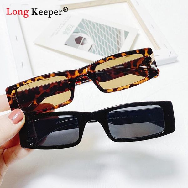 

sunglasses trendy square small women 2021 steampunk 90s rectangle sun glasses uv400 cat eye hip hop eyewear ladies retro goggles, White;black