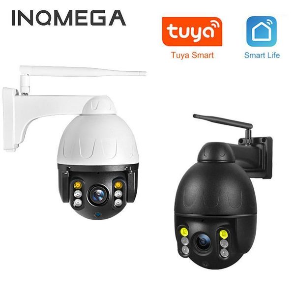 

inqmega tuya camera wifi ptz dome 1080p 4x digital zoom ip67 waterproof outdoor wireless security video surveillance smart life1