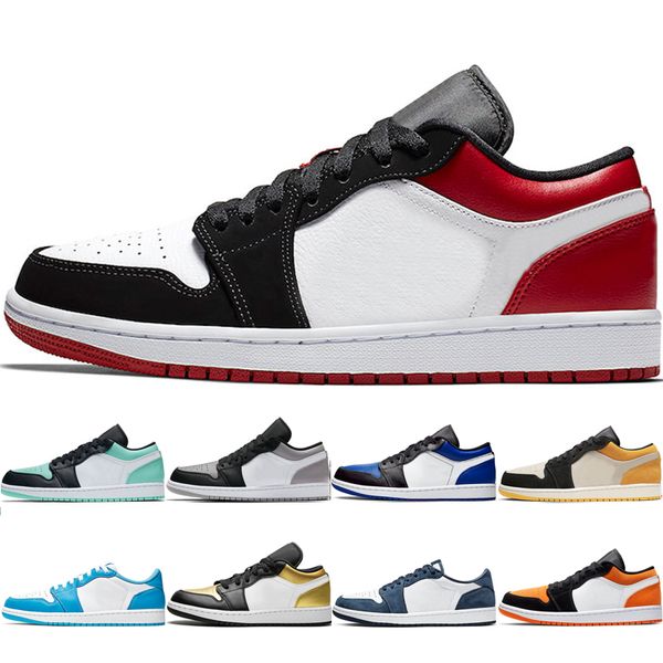 

men women basketball shoes 1 1s triple white black toe low obsidian triple white laser blue gold toe mens trainer sneaker zapatos