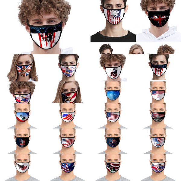 

pm2.5 washable 3d anti designer dustproof mask dust reusable face ice silk cotton masks tools for adult#aq789