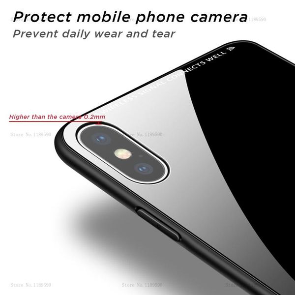 

для iphone xs 12 11 pro max 12 мини роскошный закаленный корпус для iphone 11 7 8 плюс 6 6s x wmtgmi qpseller