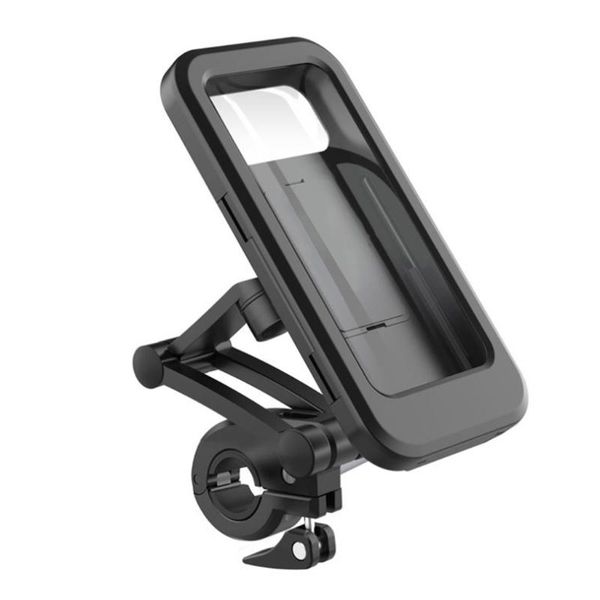 

bicycle mobile phone holder waterproof magnetic suction retractable bracket