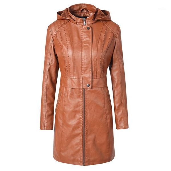 

women's leather & faux women motorcycle slim solid velvet jacket female casual fashion pu jackets1, Black