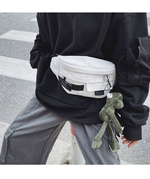 

hbp shoulder bag messenger bags canvas bag multifunctional bag fashion high school students men and women individuality