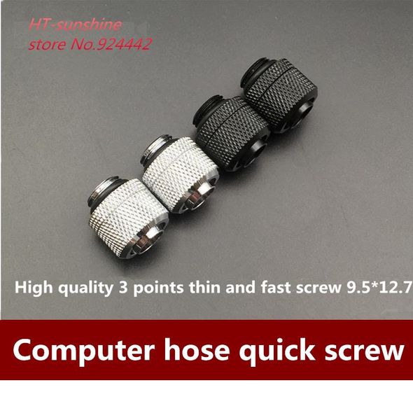 

high-quality computer hose fast screwing 3 points thin fast screw support hose 9.5*12.7 ing