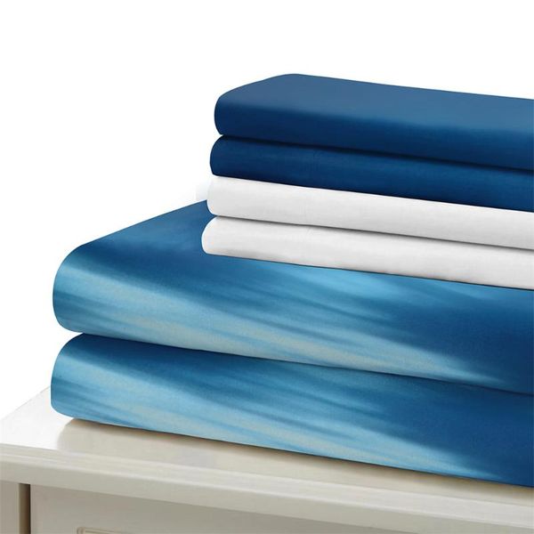 

bedding sets scenery set painting sunset duvet cover black beds artical style home textiles microfiber for kids bedspread