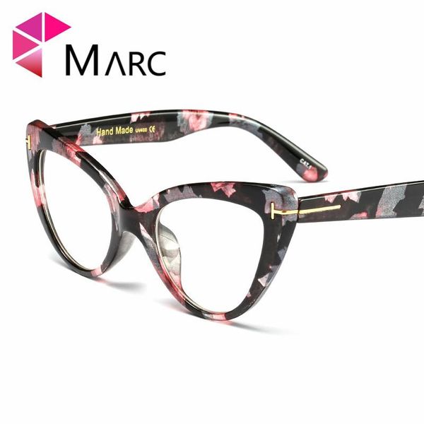 

sunglasses marc uv400 women eyewear designer oculos fashion sol plastic gafas wrap cat gradient leopard brown, White;black