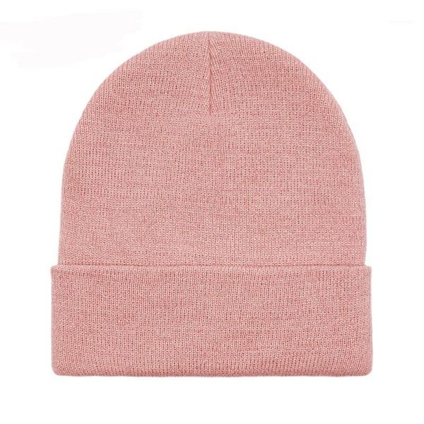 

men&women winter kintted caps casual solid winter warm hats for women bcp5011