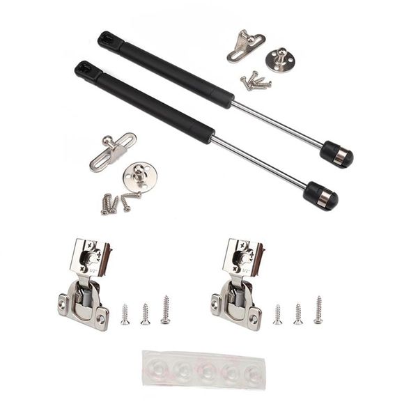 

2pcs rv trailer gas spring tie rod support rod gas spring and door panel pad set for rv trailer etc