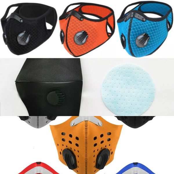 

women kids mask with face filters 10pcs men pm2.5 anti-pollution windproof activated carbool9u gw70