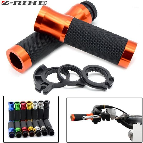

motorcycle handlebar handle bar grips 22mm 7/8" for benelli custom aluminum1