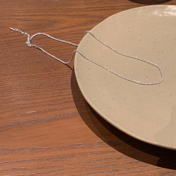 

vintage simple silver color zinc alloy clavicle choker necklace trendy creative fashion pendant necklace gifts cool jewelry new, Golden;silver