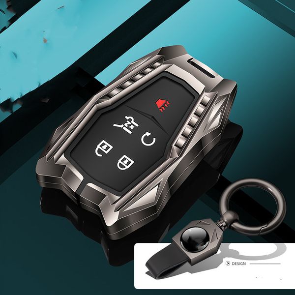 

car genuine key case holder shell for cadillac esv escalade cts xts srx ats 2015 2016 2017 2018 ct5 xt5 xt6 accessories auto
