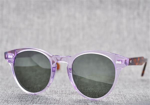 

rivets driver vintage design frame acetate handmade brand oculos sunglasses goggle polarized rim eyewear full xwire, White;black