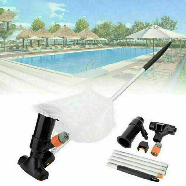

new portable jet 2020 suction head swimming pool pond cleaner tub cleaning tool brush vacuum hose kit