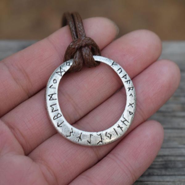 

chains 12pcs norse viking rune necklace men christmas gift amulet, Silver