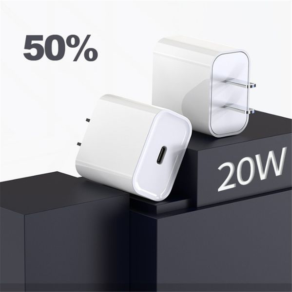 

20 вт pd зарядное устройство быстрый заряд usb тип c адаптер на стене qc быстрая зарядка телефон для iphone 12 pro max mini 11