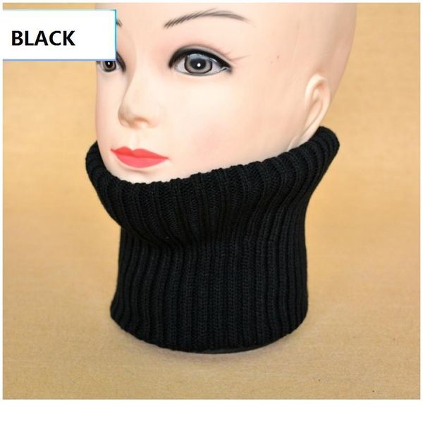 

winter warm fake collar women detachable collars turtleneck neck cover false collar woman sweater scarf romovable jlljki, Blue;red