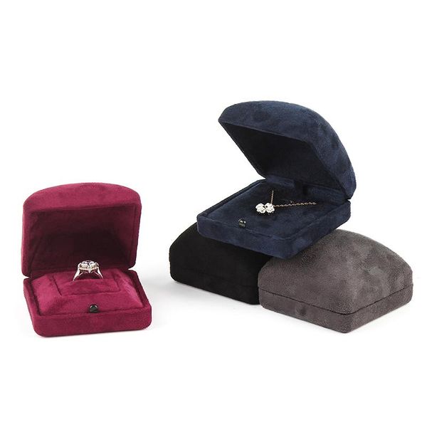 

новая creative arched jeweldery box, кулон ожерелье ювелирные изделия упаковочная коробка, коробка для подарков, Pink;blue