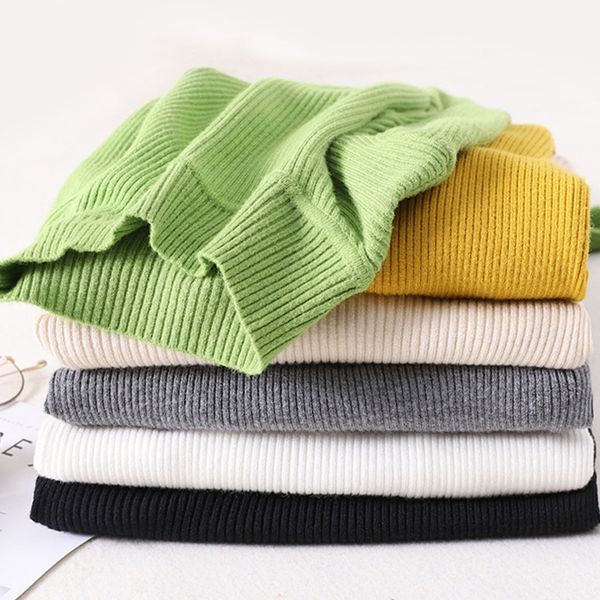 

pregnant women's sweaters medium long style wear fashionable winter fashion spring and autumn high collar knitted, White