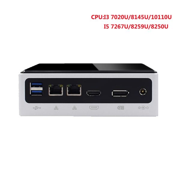 

mini pcs portable pc intel 8259u 10th i3 10110u windows 10 barebone client computer nuc graphics 4k htpc wifi vga tv box