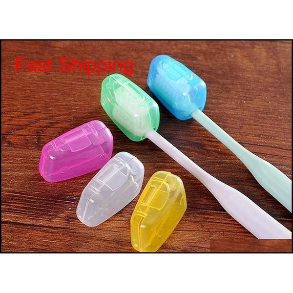 

portable toothbrush head cover holder travel hiking camping brush case protect hike brush c qylvrs yh_pack