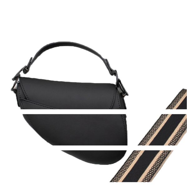 

sale 2021 popular style ladies genuine leather classic design handbags 25cm black and white women messenger bags high quality