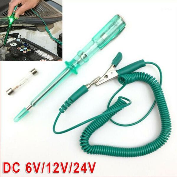 

dc 6v 12v 24v probe light system test probe lamp auto car light circuit tester lamp voltage test pen detector carbon steel1