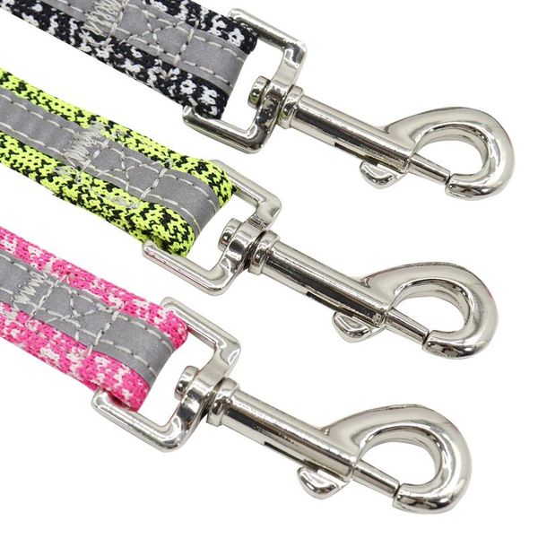 

nylon dog leash lead reflective pet walking running training dog leashes rope for small medium large dogs pet sqczrl