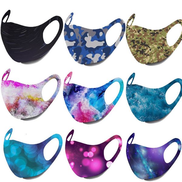 

mask thin star masks 10 colors cute hanging ear dustproof sponge masks printed cotton masks
