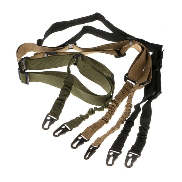 

outdoor fast shipping tactical 2 two point sling dual bungee strap snap hook adjustable quick detach release 1 nzpva