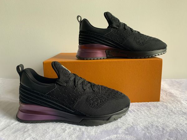 

2020 vnr new paris black purple shoes vnr casual women men sneakers white black green knit lace-up luxury trainers high shoes with box