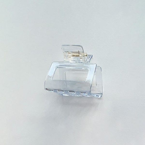 

hair accessories 2pcs/lot acetate square shaped for women girls temperament geometric crab clip catch hairpin 5.5cm