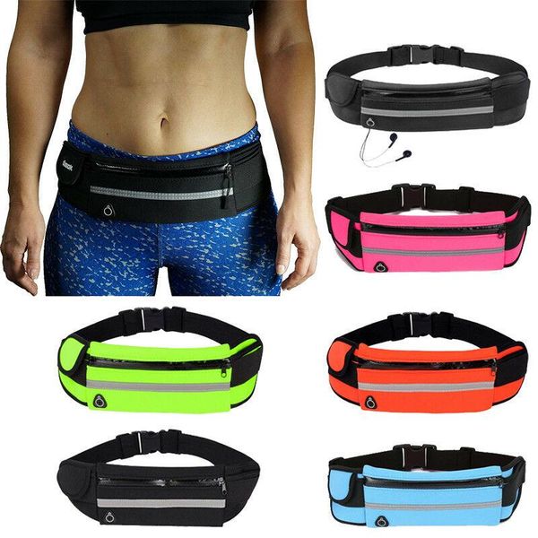 

storage bags waterproof sport waist belt bum pouch fanny pack camping running hiking bag