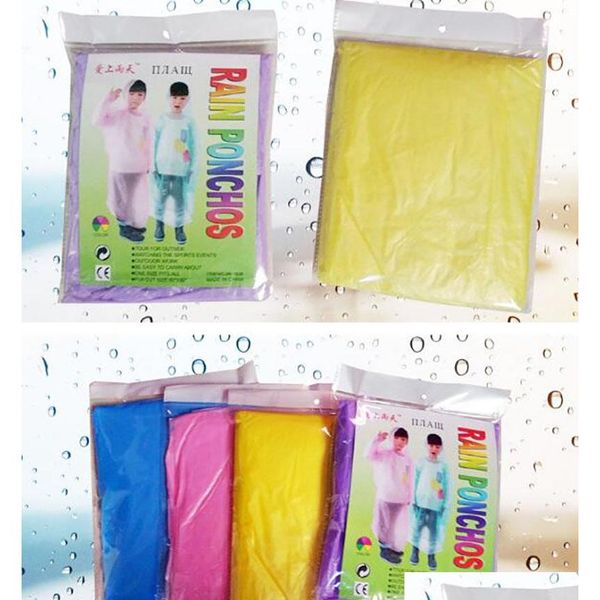 

kids disposable raincoat one time children pe rainwear coat rain wear fishing daily student bicycle ride a bike poncho h qylxwx bwkf