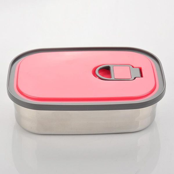 

oneup из нержавеющей стали ланч-коробка студент бенто коробка уплотнение с крышкой свежий шар герметичный еда контейнер для хранения еды cri