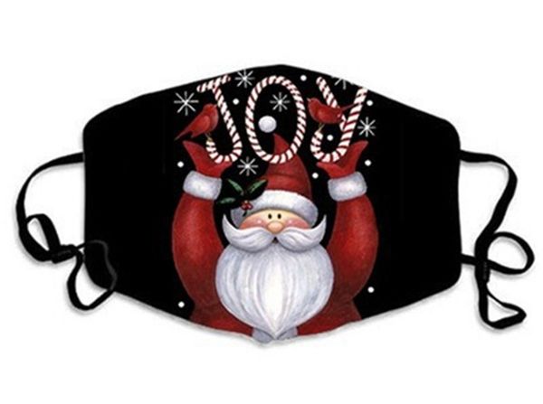 

merry mask gift designer santa claus face masks christmas tree snowman deer anti dust fog
