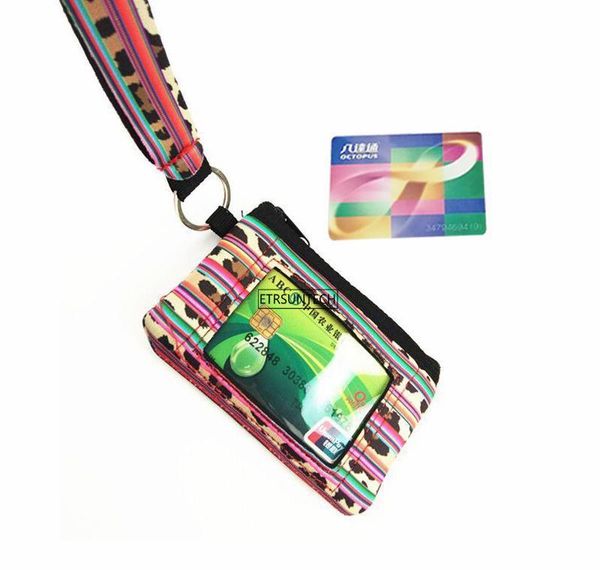 

8pcs new arrival 4 style neoprene card pocket keychain mini neoprene woman change handbag qylrxf bdedome