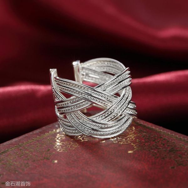 

silver fashion female big ring open women men cute lady wedding party jewelry lovely nice gift r024 h sqcizm