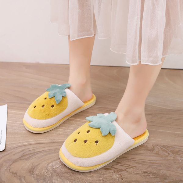 

2020 flat shoes female low ladies' slippers fur flip flops winter footwear cover toe luxury slides slippers women massage plush y1125, Black