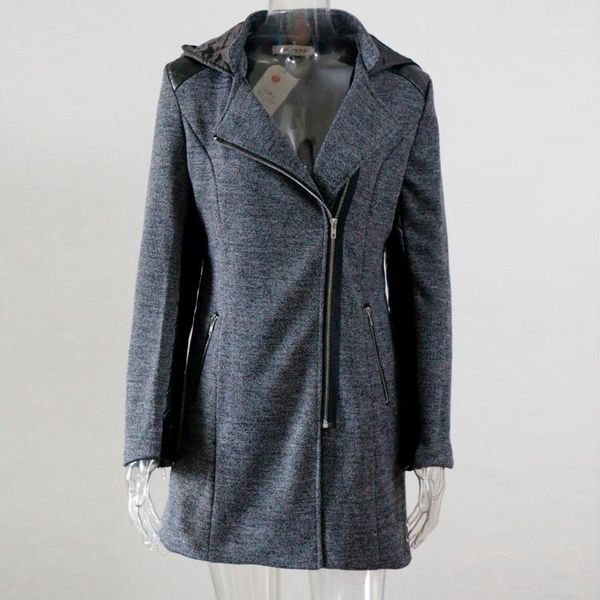 

stylishbar ladies winter park coats women warm slim jacket thick parka overcoat hooded zipper coat abrigo invierno mujer 9.91, Black;brown