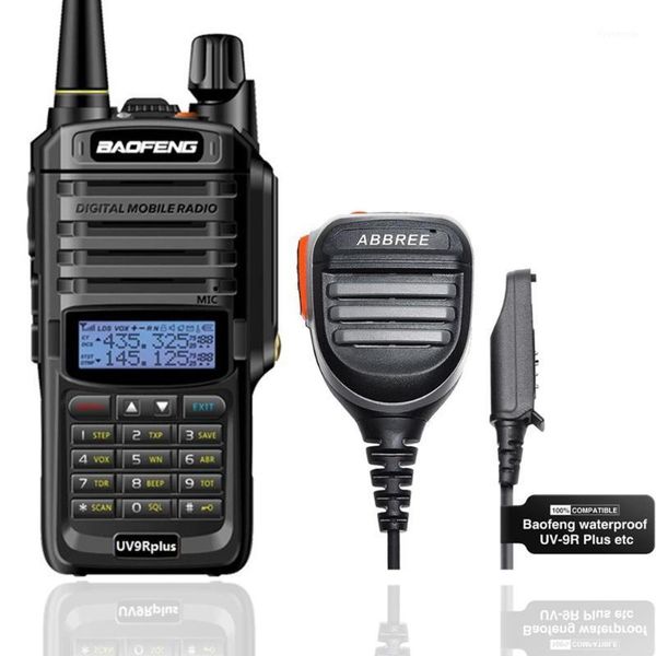 

baofeng uv-9r plus ar-780 speaker ip68 walkie talkie 10w waterproof dual band cb hunting ham radio uv 9r plus hf transceiver 9r1