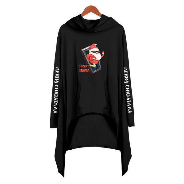 

2020 new christmas 3d digital print fashion dress for women, Black;gray