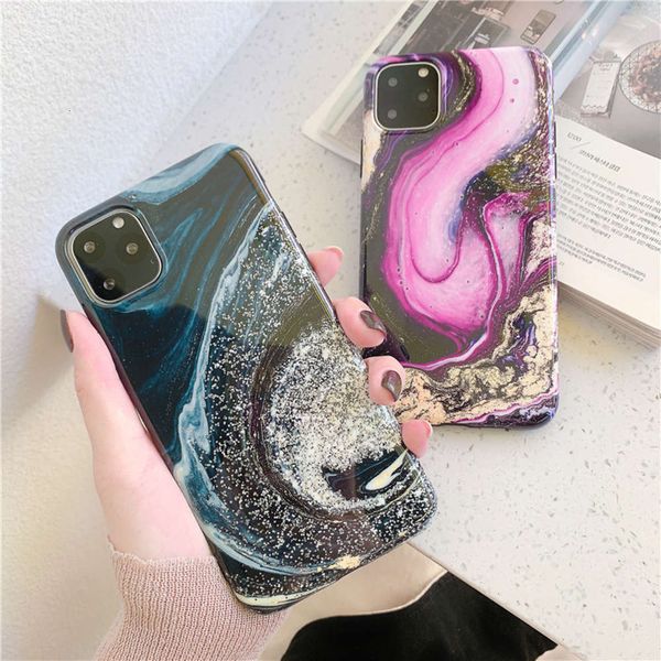 

x 7 / 8 soft protective for colorful marble 11 mobile phone case
