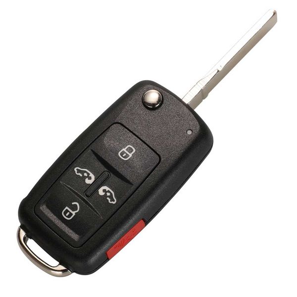 

5buttons remote id48 434mhz ask flip key car for vw sharan multivan t5 control full key