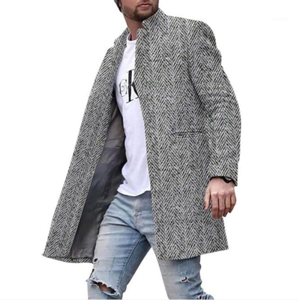 

designer jacket long sleeve cardgian coat fashion casual warm outerwear loose male clothing autumn winter mens, Black;brown