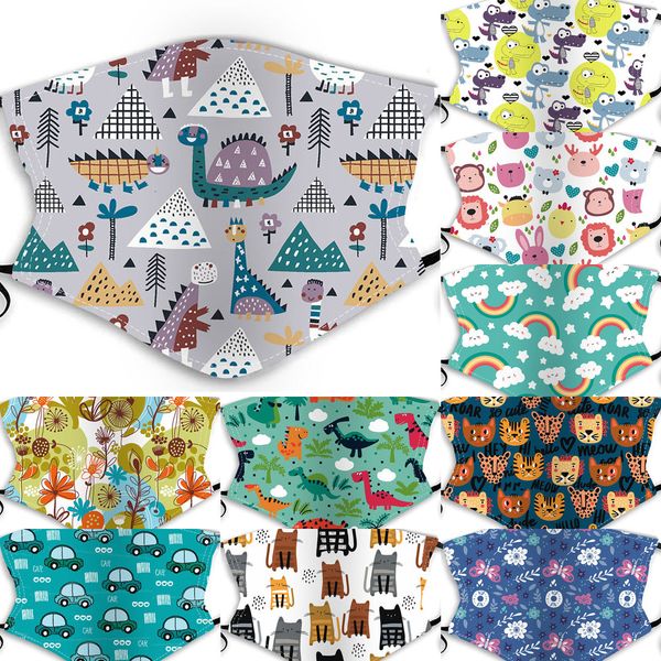 

designer fashion kids face masks children's factory cartoon mask pm2.5 anti-fog haze dust-proof protection washable eec3 p5z9j