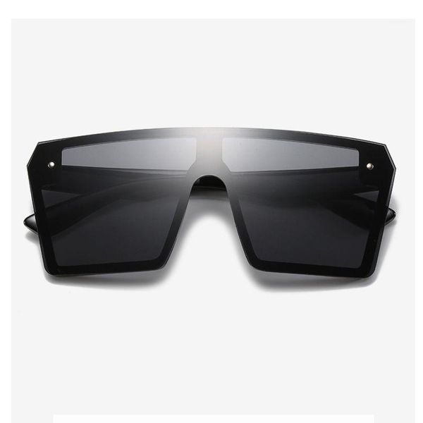 

oversized square siamese sunglasses 2020 women retro vintage sunglasses eyewear feminino big shades1, White;black