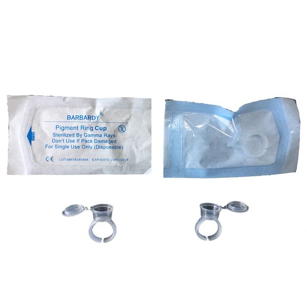 

20pcs disposable tattoo ink cups for permanent makeup eyebrow ink holder for permanent makeup tools eyebrow tattoo accessories