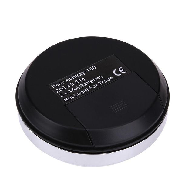 

200g portable ashtray digital scale 0.01g electronic pocket scales for gold silver jewelry scale high precisio jllqvg home003